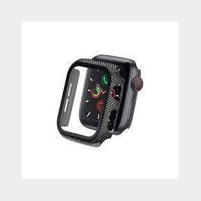 Meraki Case and Glass Screen Protector for Apple Watch - 40mm Carbon Fibre-50582/20325 (B1 S2) SB