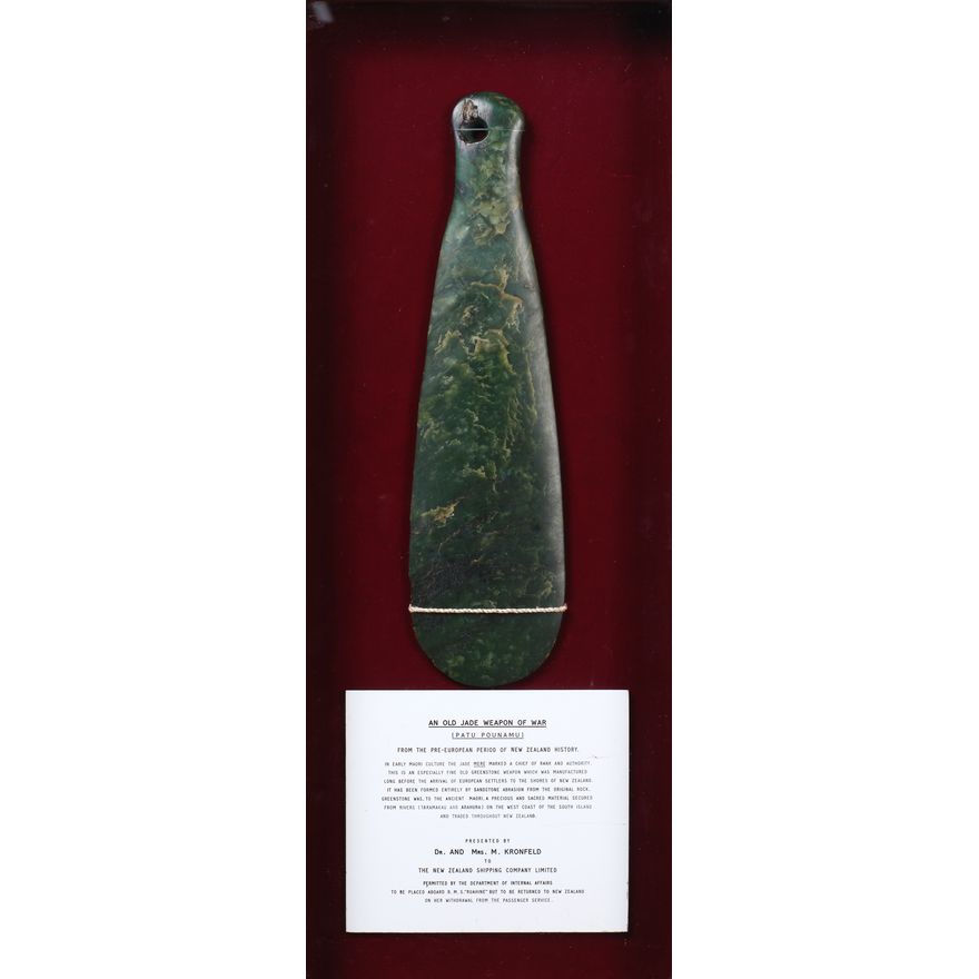 Mere Pounamu [18th century]
