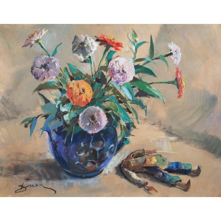Antoni Suchanek | Martwa natura z pajacykiem
