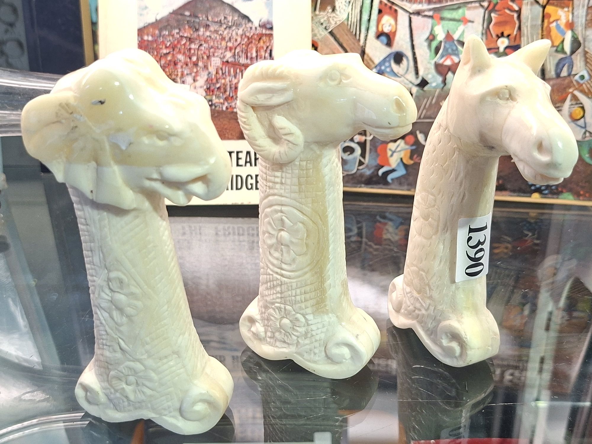 ORNAMENTAL ANIMAL HANDLES