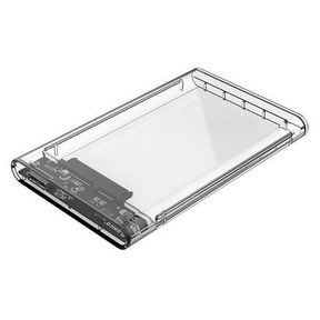 Orico 2.5 USB3.0 External HDD Enclosure Transparent 2139U3-CR-BP|NOT TESTED