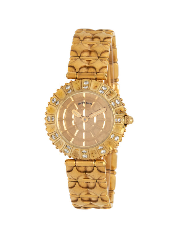 GÉRALD GENTA, 18K YELLOW GOLD WATCH