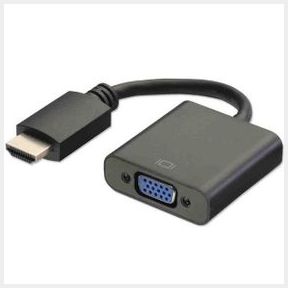 HDTV TO VGA/AV Adapter With Aux and Usb Cable |