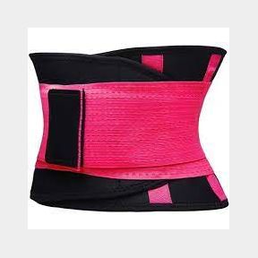 Hot Shaper Power Slimming Body Shaper & Waist Trainer Belt - Pink - Pink - XL-51475/1775 | TS B1 (S4)CB