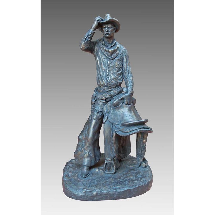 The Saddle Tramp by Michael Garman (1938- )