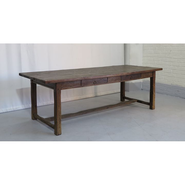 LARGE LA GRANGE TWO-DRAWER DINING/PATIO TABLE