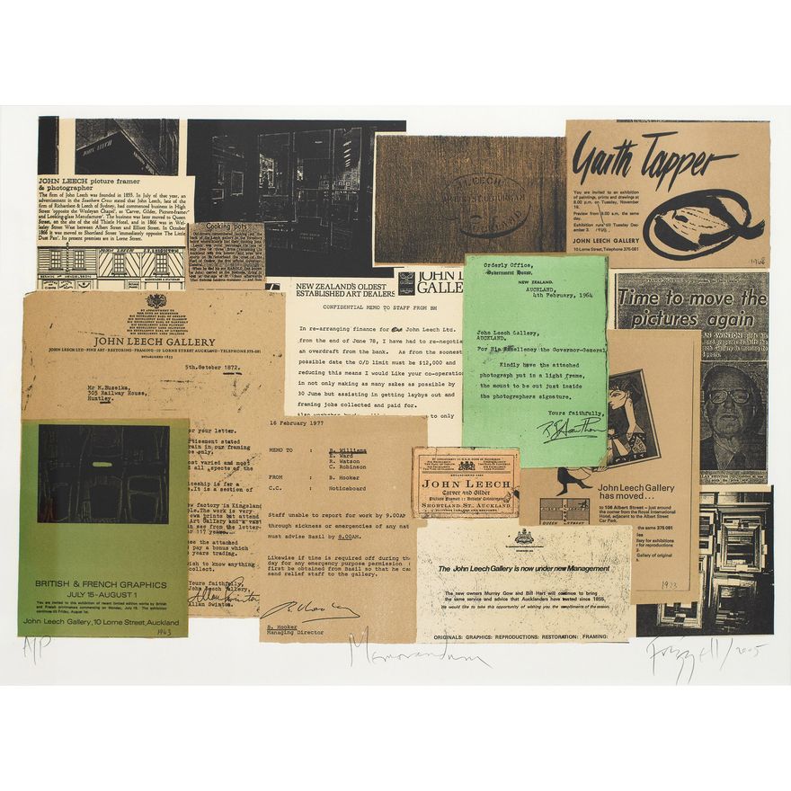 Dick Frizzell 'Memorandum'
