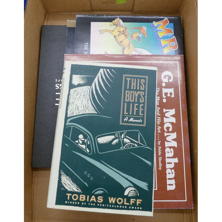 Box 5pc Vintage Author Signed Books.