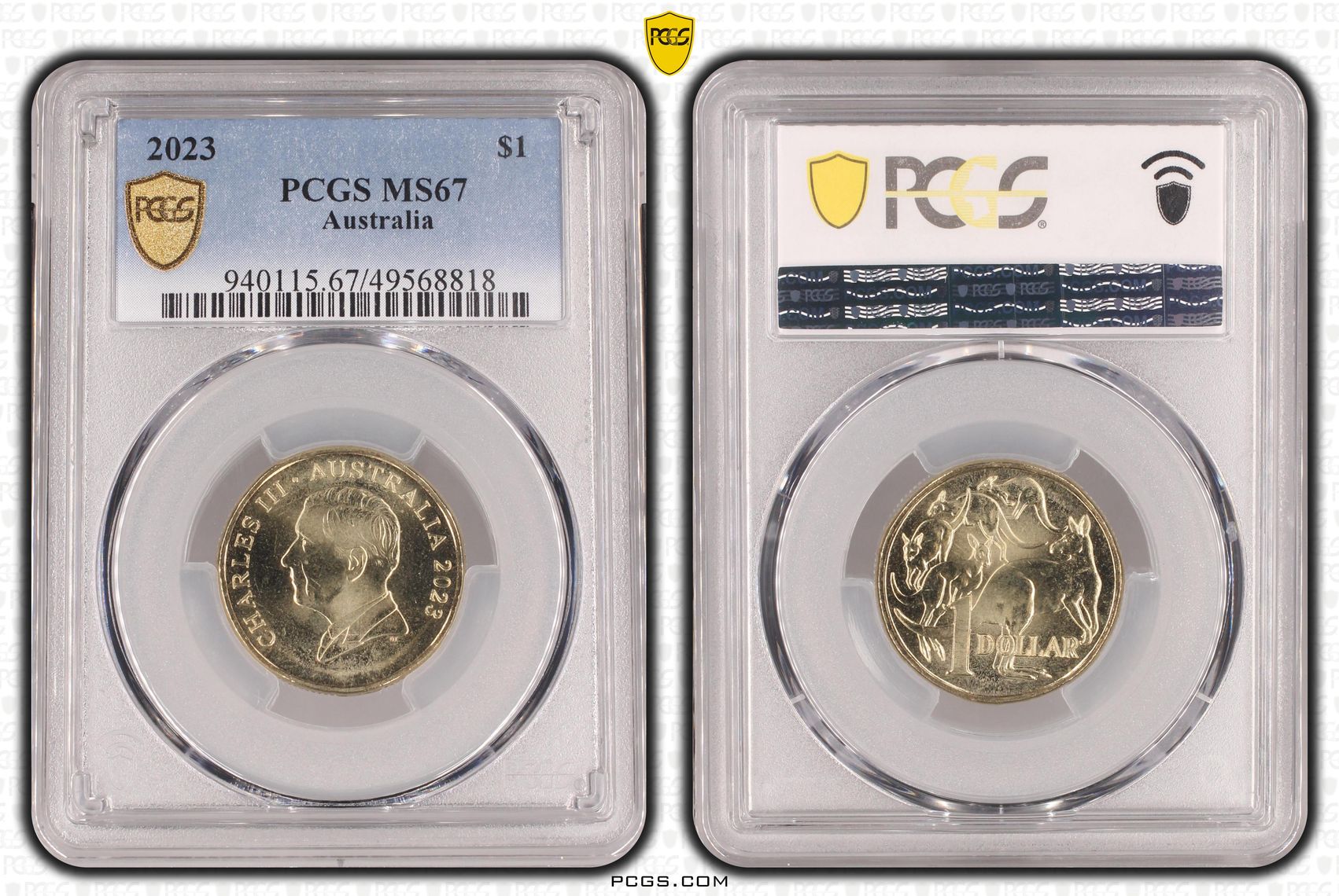 , One Dollar, 2023, PCGS MS67