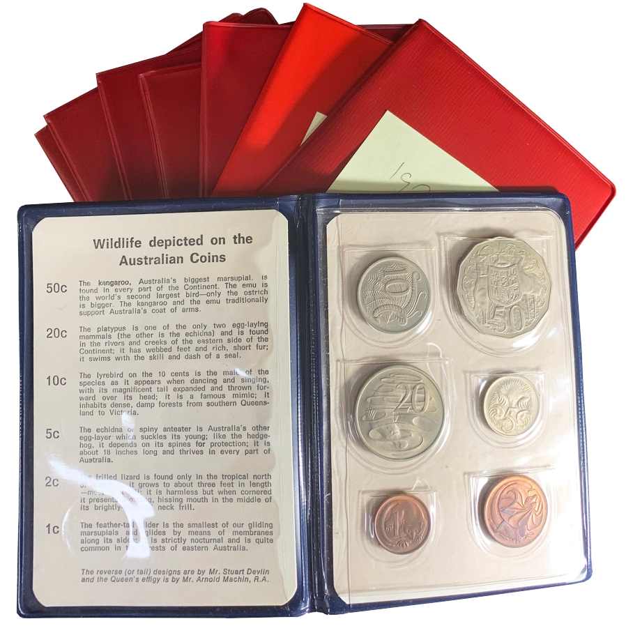 1969 Blue Wallet