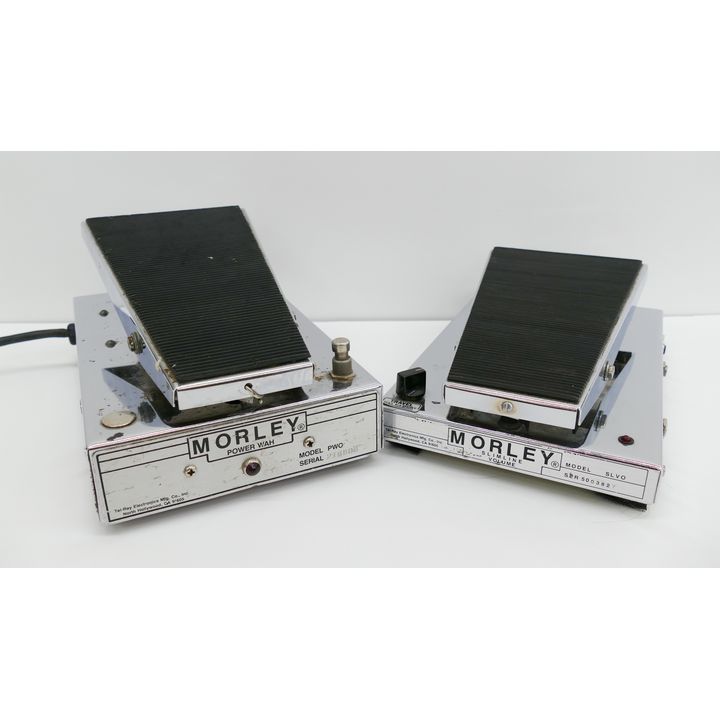 2pc Vintage Morley Foot Pedals, 1970's