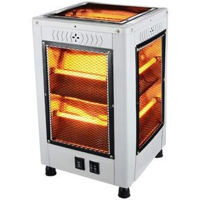 Digimark 5-Sided Electric Quartz Heater - High-Efficiency Ceramic Heater - no wheels