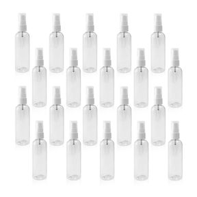 100ml Clear Bottles with Mist Spray Set of 18 |