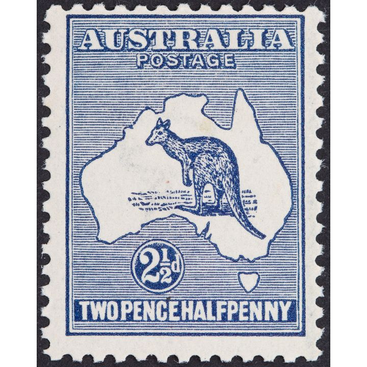 Second Watermark, Twopence Halfpenny, 1915, Fine