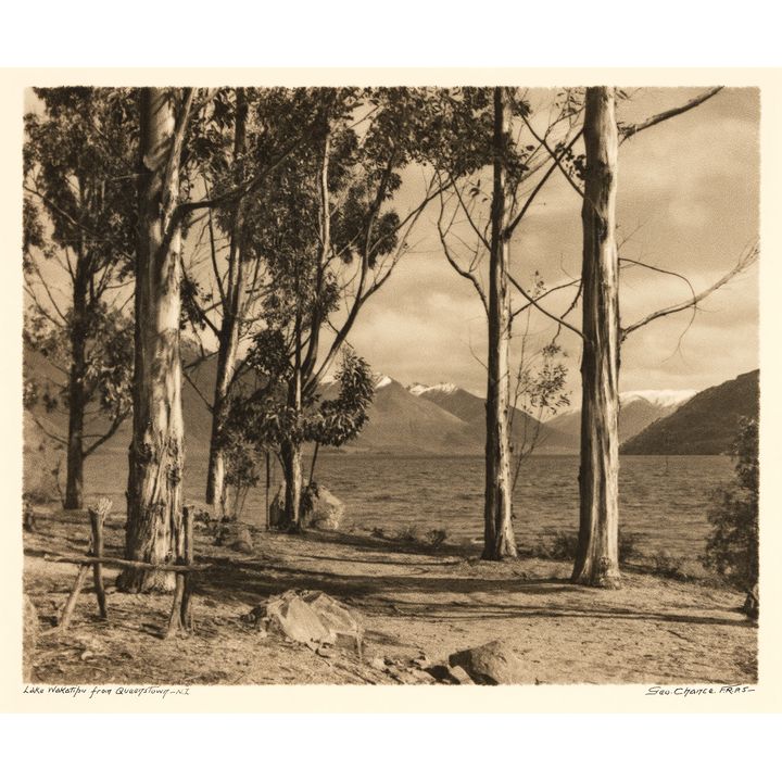 George Chance 'Lake Wakatipu from Queenstown - N.Z.'