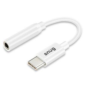 Snug 3.5mm Audio To Type-C Digital Adapter-White|NOT TESTED