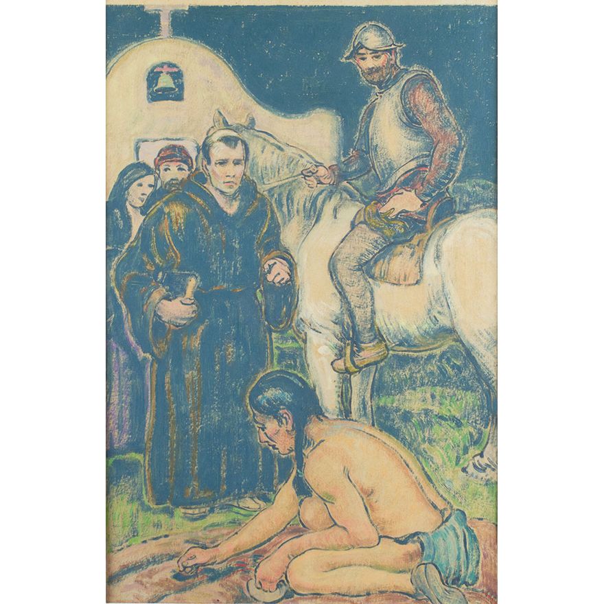 E. Martin Hennings (1886-1956), Spanish Occupation of Texas