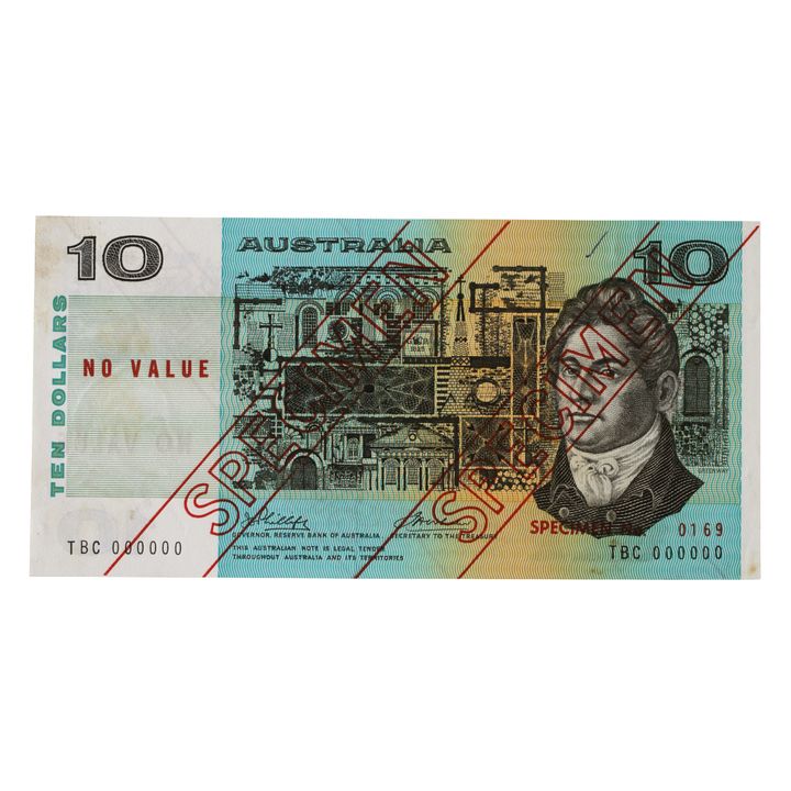 Phillips/Wheeler, Ten Dollars, 1974, aUNC