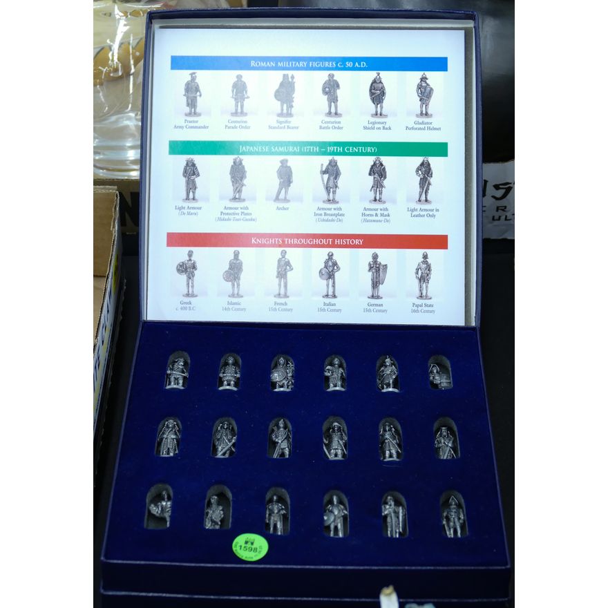 Armour Through the Ages Lead Soldier Set in Box