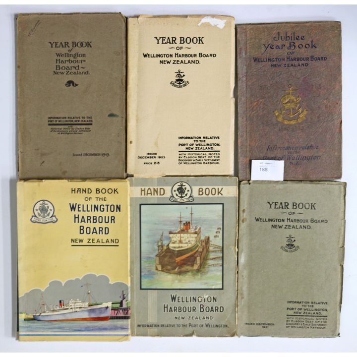 WELLINGTON HARBOUR BOARD , Year Books and Handbooks.