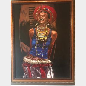 Wukaba mutheki painting - 50637/217