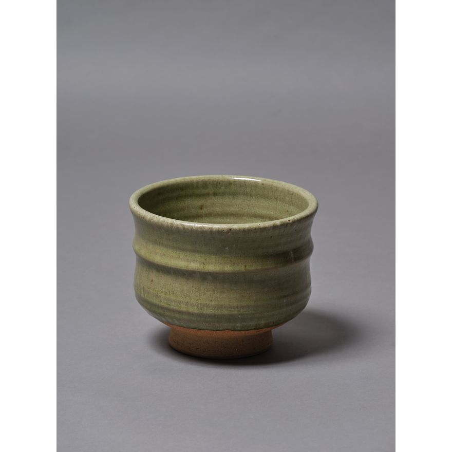 Mirek Smisek - Large green glazed footed bowl