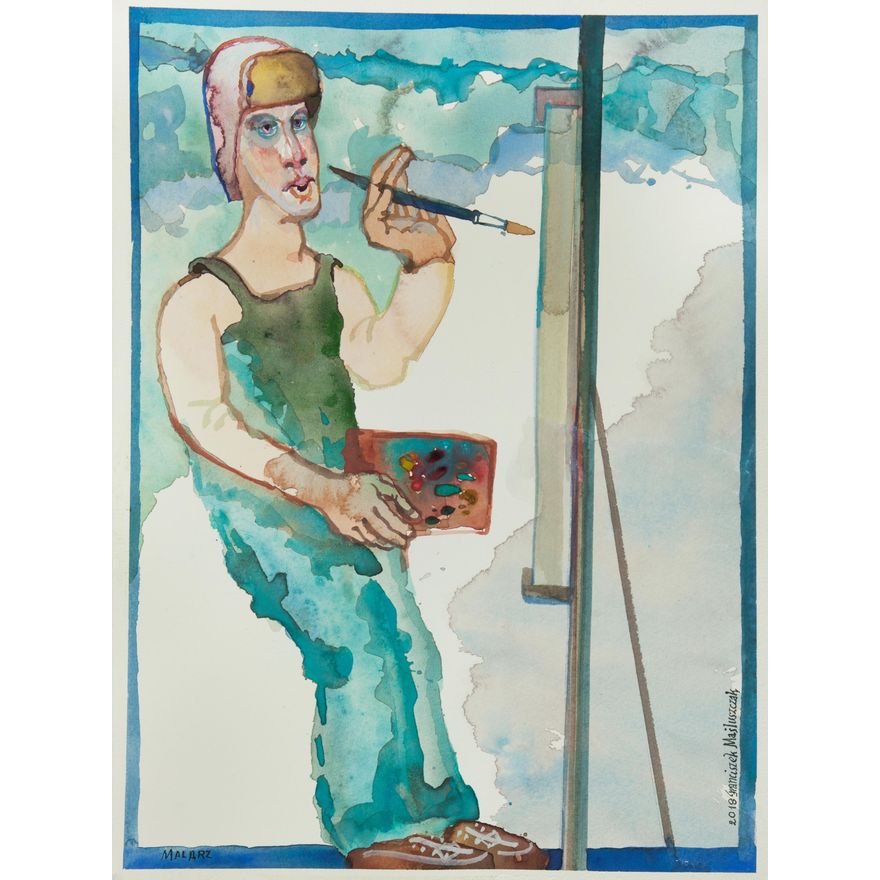 Franciszek Maśluszczak | Malarz, 2018 r.