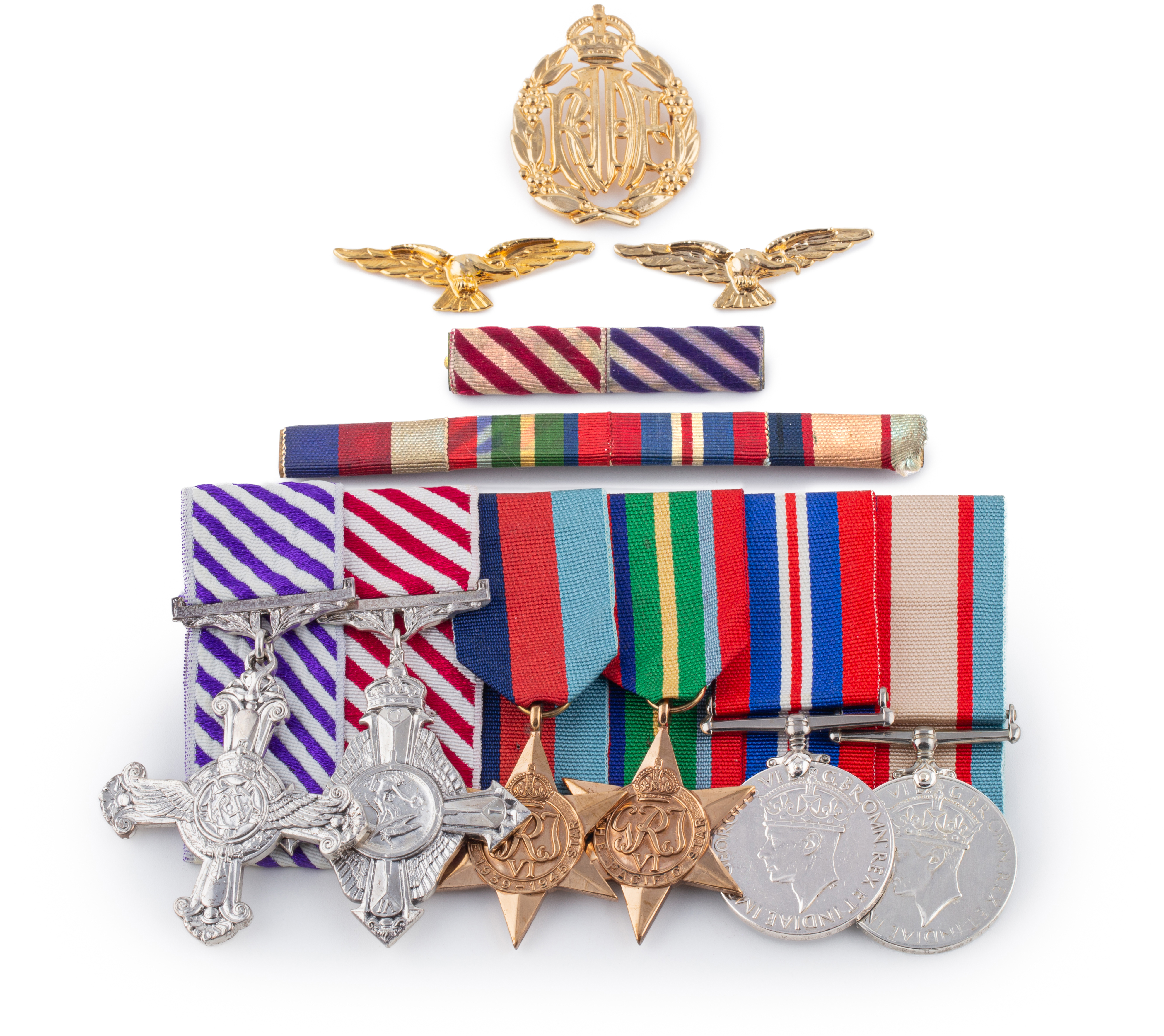 147 · Outstanding Bristol Beaufighter Pilots, Distinguished Flying Cross, Air Force Cross, Pacific medal group of six