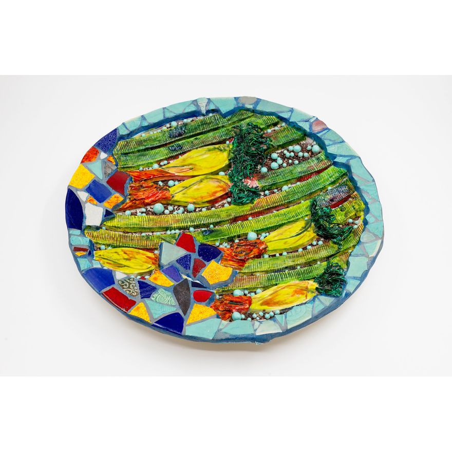 Sang Sool Shim & Keum Sun Lee - Large wall hanging charger