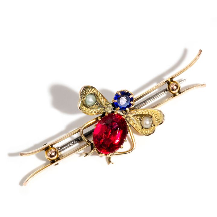 9 Carat Gold Vintage Brooch,