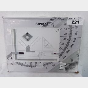 YB SPARKLE - A3 PROFIL DRAWING BOARD SET RULER KIT - YB SPARKLE - A3 PROFIL DRAWING BOARD SET RULER KIT