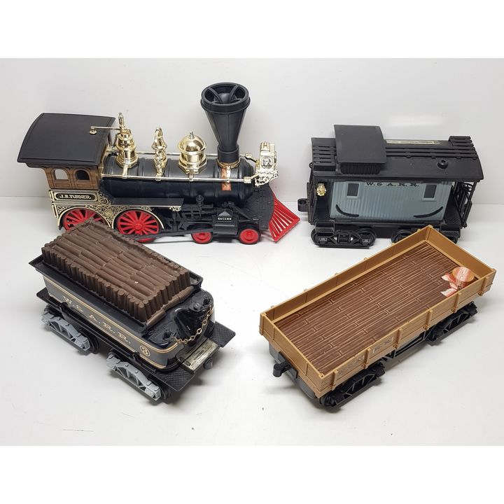 Jim Beam Decanter (& carriages)