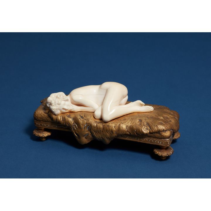 Recumbent nude by Affortunato Gory (1895 - 1925)