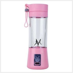 Portable Smoothie Blender Personal Juicer Food Processor USB Rechargeable Pink | USED/DEFECTIVE