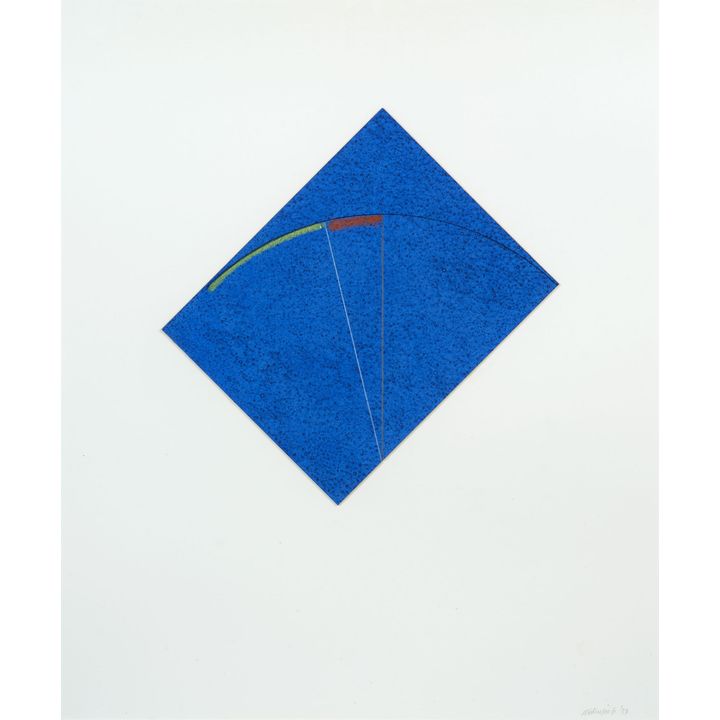 Milan Mrkusich 'Untitled - Study for Segmented Arc'