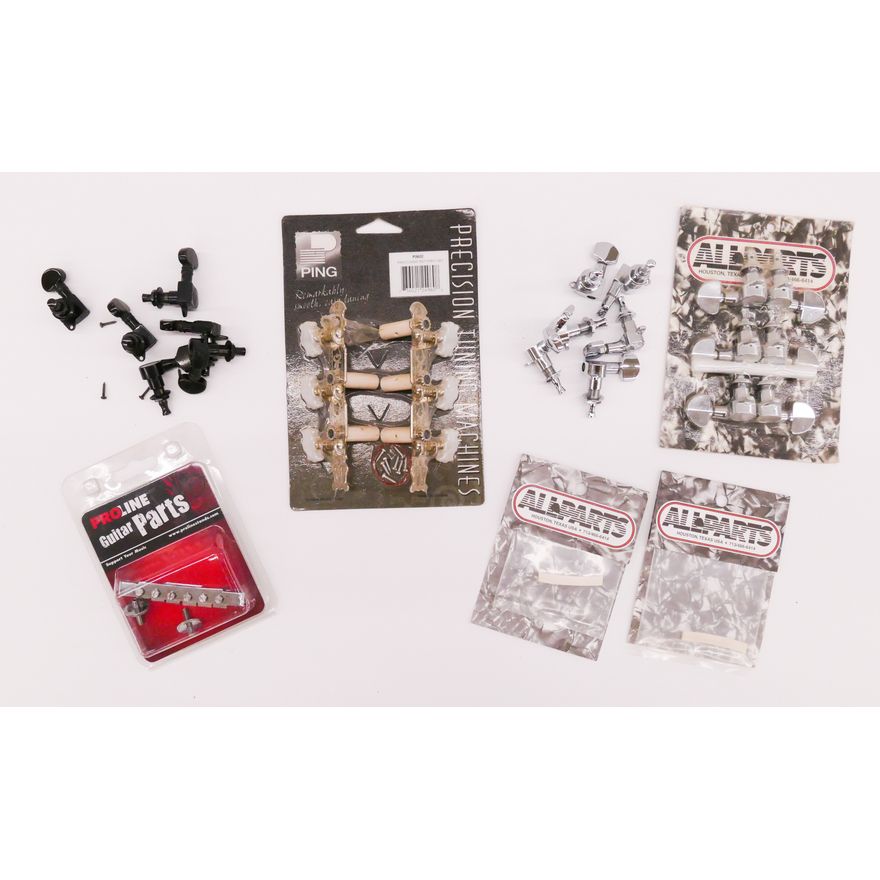 Group Guitar Tuners and Misc Parts