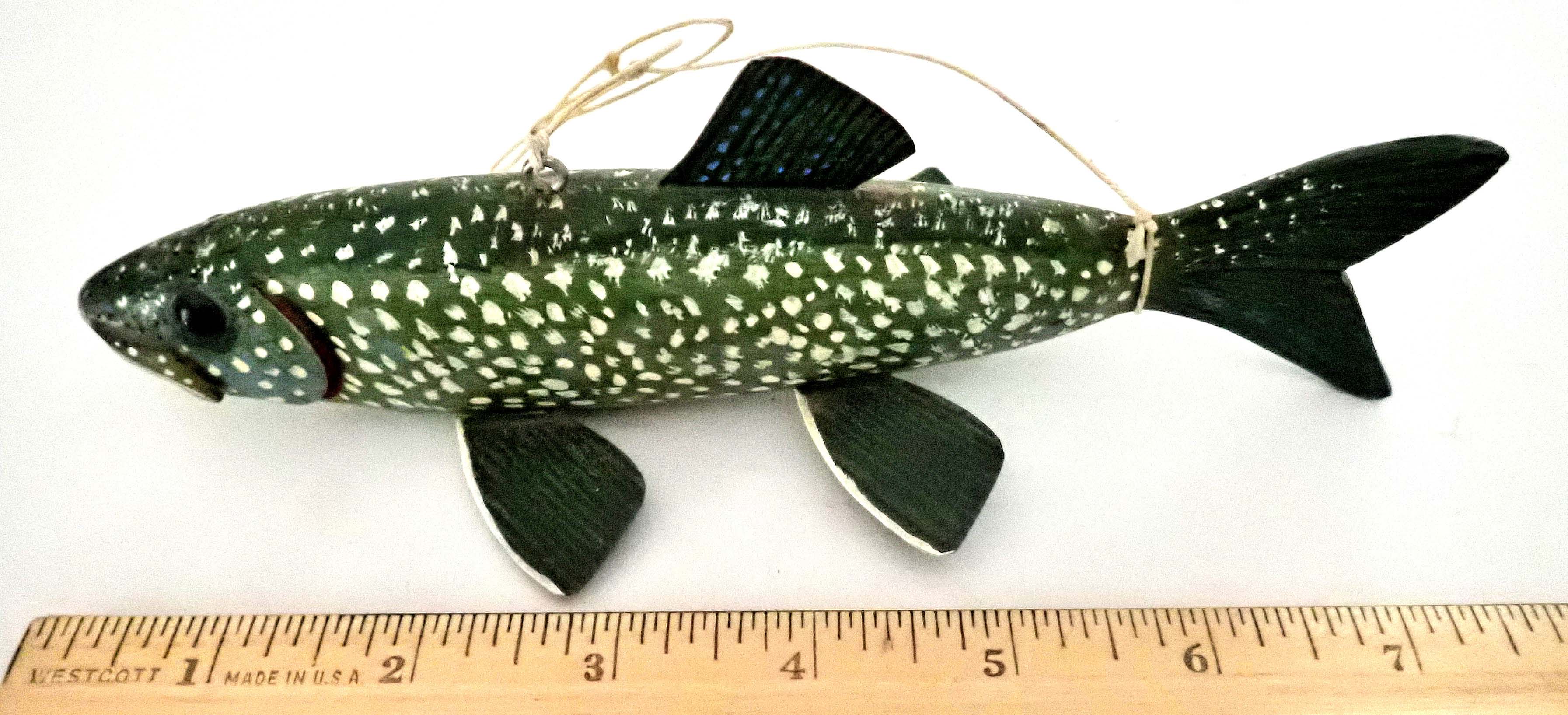 Floyd Osga Spearing Fish Decoy Gaylord Michigan The Angling Marketplace