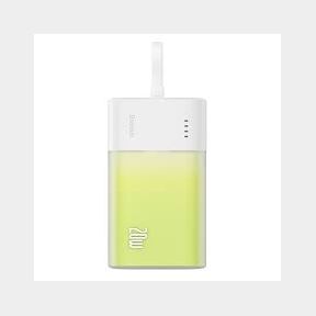 Baseus Popsicle Series Fast Charging 5200mAh 20W Powerbank - Type C Edition - Green - 51746/208 SN B4 (S8)