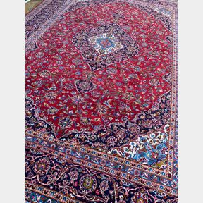 Kashan 390x295. Excellent Condition. Very High Quality Piece With Fine Knots. Pile Is Thick And Full. - 50698/464