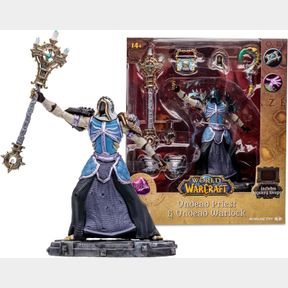 WORLD OF WARCRAFT UNDEAD: PRIEST/WARLOCK (EPIC) 1:12 SCALE POSED FIGURE MCFARLANE TOYS