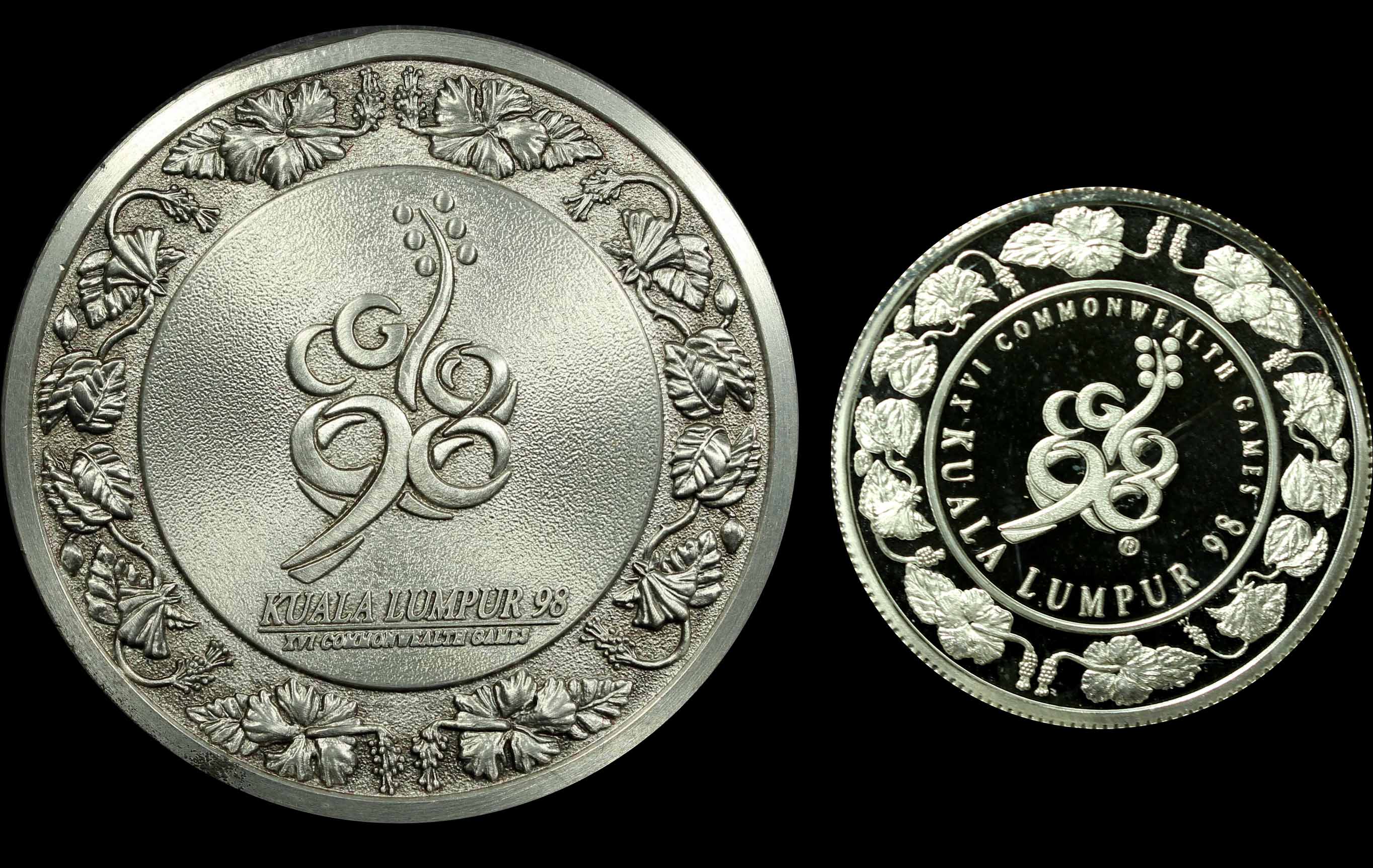 XVI Commonwealth Games 1998 Commemorative Medal Kuala Lumpur