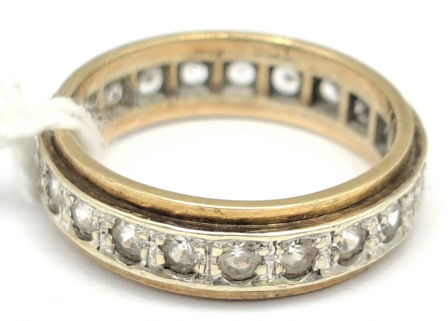 1083 · 9CT GOLD ETERNITY RING