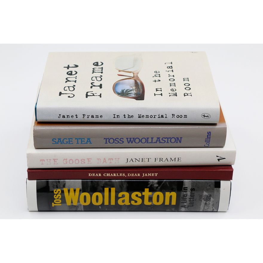 WOOLLASTON, TOSS  [signed]   [6 titles] - Sage Tea. An Autobiography.