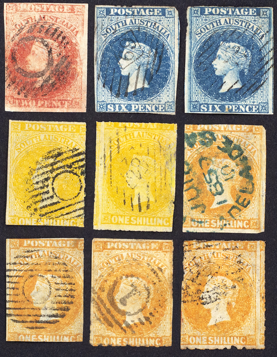 Imperforates, 1800s, Poor