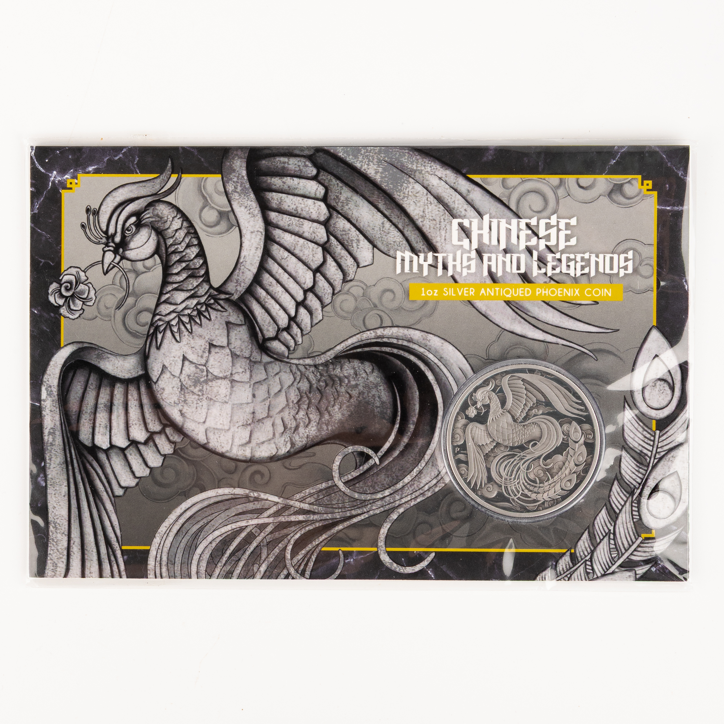Elizabeth II, Perth Mint - Chinese Myths & Legends, Phoenix, One Dollar, 2023-P, UNC