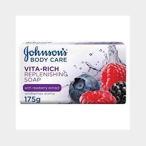 JOHNSON'S, Body Soap, Vita-Rich, Nourishing, 175g | SJ 51499/3365 B8 (S4 SB)