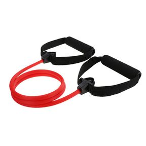 120cm Resistance Exercise Band With Soft Grip Handle - Red --51463/4318 CB9
