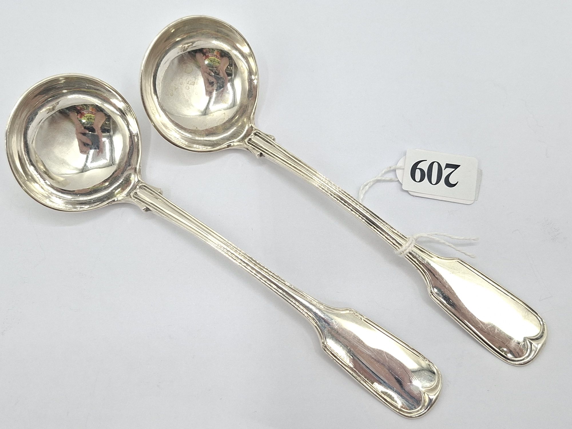 209 · STERLING SILVER LADLES