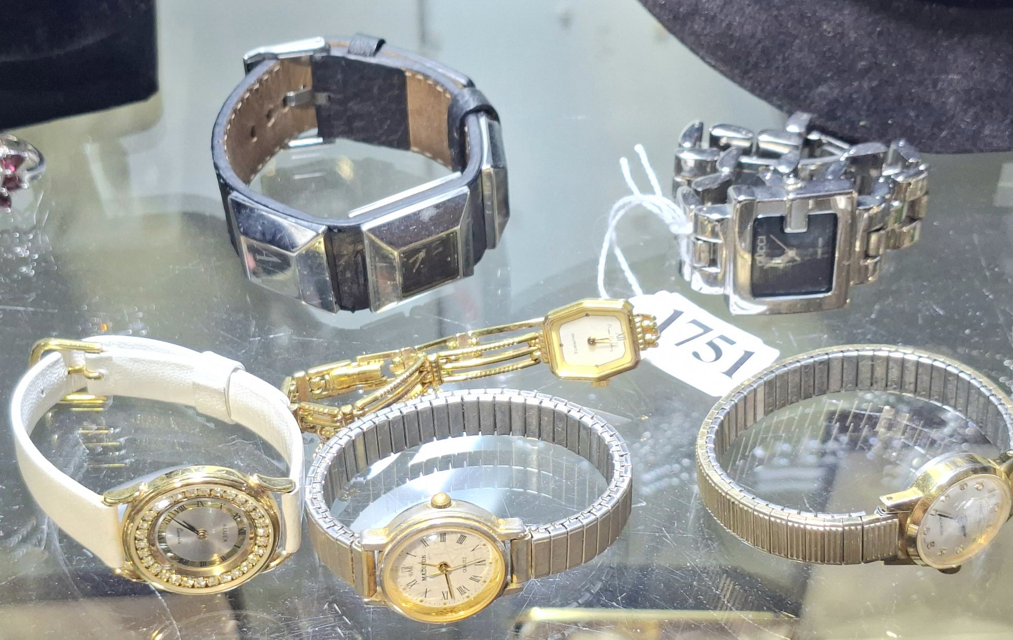 FOUR LADIES FASHION WRIST WATCHES