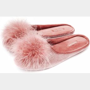 BCTEX COLL WOMEN'S COZY VELVET MEMORY FOAM HOUSE SLIPPER,LADIES FUZZY BEDROOM SLIPPER NON-SLIP SOLE